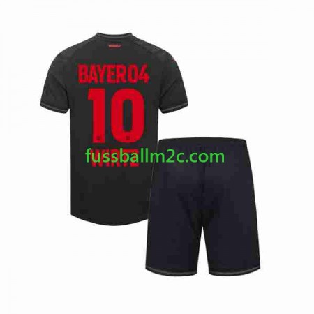 Fußballtrikots Bayer 04 Leverkusen Florian Wirtz 10 Kinder Heim Trikotsatz 2023-2024 Fußballtrikots Bayer 04 Leverkusen Florian Wirtz 10 Kinder Heim Trikotsatz 2023-2024